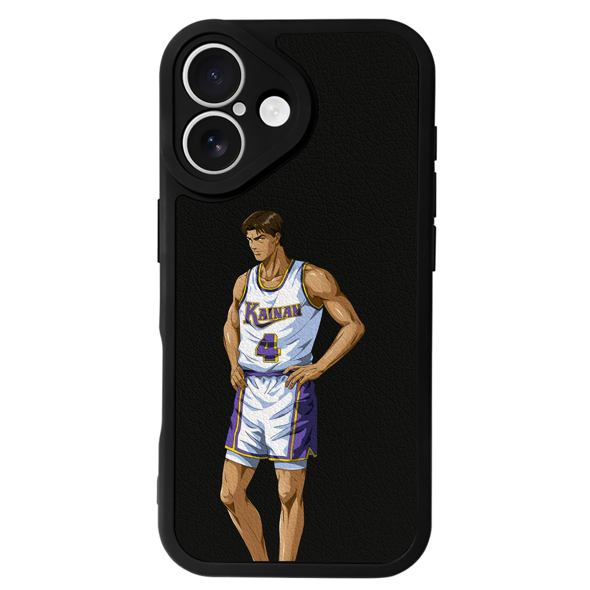 （画像用） SLAM DUNK／スラムダンク 【iPhone 16シリーズ対応】シリコンスマホケース（レザー調） 材質：シリコン